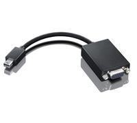 Lenovo 0A36536 video cable adapter VGA (D-Sub) Mini DisplayPort Black