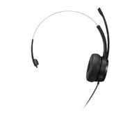 Lenovo 100 Mono Headset Wired Head-band Office/Call center USB Type-A Black
