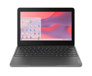 Lenovo 100e Chromebook Gen 4 11.6" HD Touchscreen Laptop, Intel N100 0.8GHz, 8GB RAM, 64GB eMMC, ChromeOS, Graphite Gray