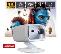 Lenovo 100P 4K Projector Full HD 1920*1080P LED Laser Projector Wifi 1140ANSI Portable Beam Home Theater Projectors PK Hy300 Pro Lenovo 100P