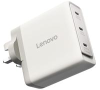 Lenovo 100W USB-C Multi-Port GaN Charger with USB-C Cable - White