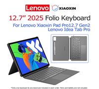 Lenovo 12.7’’ Folio Keyboard and Stand 2025 For Xiaoxin Pad Pro 12.7 Gen2 12.7-inch Lenovo Idea Tab Pro Magnetic Detachable Grey