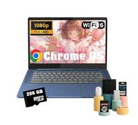 Lenovo 14'' IdeaPad Slim 3 Chromebook - MediaTek Kompanio 500 Series, Full HD (250 nits) Display, Graphics ARM Mali-G52, Wi-Fi 6, Chrome OS, Bluetooth, 256GB Micro SD Card, 4GB RAM, 64GB eMMC