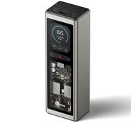 Lenovo 140W Portable Power Bank with 3-Port Digital Hybrid Charger, TFT Display for ThinkBook 14, MacBook, iPhone, Samsung Galaxy, Travel Charging Station with 240W Cable