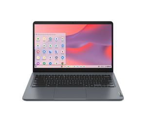 Lenovo 14e Chromebook Gen 3 Intel® N N200 35.6 cm (14") Full HD 8 GB LPDDR5-SDRAM 128 GB eMMC Wi-Fi 6E (802.11ax) ChromeOS UK English Grey