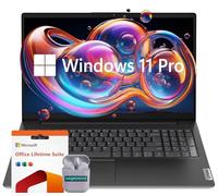 Lenovo 15.6" Business Laptop Computer, Windows 11 Pro 40GB RAM 2TB SSD, AMD Ryzen 7 7730U Processor, AMD Radeon Graphics, FHD Display, Microsoft Office Lifetime Suite, SageNova Earphones, Black