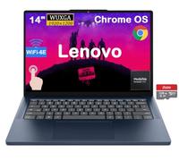 Lenovo 15.6" FHD Chromebook, IdeaPad 3i Laptop, Intel Celeron N4500, 4GB RAM, 192GB Storage(64GB eMMC + 5ave 128GB Flash Memory), Webcam, HDMI, Bluetooth, Chrome OS, Arctic Grey