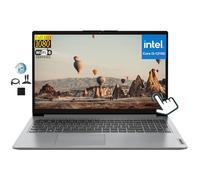 Lenovo 15.6" FHD Ideapad Touchscreen Laptop, Intel Core i3-1215U 6-Core, 16GB RAM, 512GB SSD, Wi-Fi6, Webcam, Bluetooth, SD Card Reader, Windows 11, GM Accessories, Gray