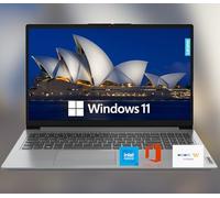 Lenovo 15.6" HD IdeaPad Anti-glare Screen w/ 1 Year Microsoft 365, 1.1TB SSD, 20GB RAM, Windows 11 Home, Intel Processor, WiFi 6, HDMI, USB-C, SD Card Reader, Up to 9.5 Hours Battery Life, w/WOWPC USB