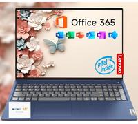 Lenovo 15.6" IdeaPad 1 Laptop | 12GB RAM | 128GB eMMC | Wi-Fi 6 | USB-C | 1-Year Microsoft Office 365 | Intel Dual-Core | HD Display | Windows 11 | w/WOWPC Recovery USB