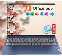 Lenovo 15.6" IdeaPad 1 Laptop | 20GB RAM | Dual Storage: 1TB SSD + 128GB eMMC | Wi-Fi 6 | USB-C | 1-Year Microsoft Office 365 | Intel Dual-Core | HD Display | Windows 11 | w/WOWPC Recovery USB
