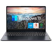 Lenovo 15.6" IdeaPad Laptop with 1 Year Microsoft Office 365, Intel Pentium Quad-Core Processor, 8GB RAM, 256GB SSD (128GB eMMC+128GB PCIe SSD), Wi-Fi 6 and Bluetooth 5.0, HDMI, NLY MP, Windows 11