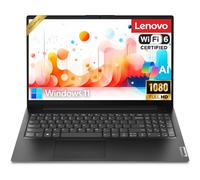 Lenovo 15.6 Inch FHD Laptop with Microsoft Office • Intel Processor • 12 GB DDR4RAM • 1.6 TB Memory (512 GB SSD + 128 GB eMMC + 1 TB OneDrive) • Privacy Shutter • Copilot AI • Win 11 • WOWPC USB