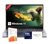 Lenovo 15.6 inch Laptop Computer for Business and Student,Intel Core,Microsoft 365,36GB RAM, 1TB SSD + 128GB eMMC,1TB Cloud Storage,11HR Battery, Windows 11, WOWPC Recovery USB