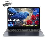 Lenovo 15.6" Touchscreen FHD Laptop Computer, 13th Gen Intel 10-Core i5-1334U, 16GB DDR4 RAM, 1TB PCIe SSD, WiFi 6, Bluetooth, Type-C, HDMI, Abyss Blue, Windows 11 for Home and Students, Type-C HUB
