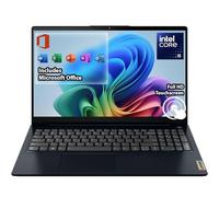 Lenovo 15.6" Touchscreen Laptop for School & Work - 10-Core Intel i5-1335U - 8GB RAM - 1TB SSD - Includes 1-Year Microsoft 365 - Ready to Use - Windows 11 Home