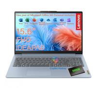 Lenovo 15" Gaming Laptop Computer, AMD Ryzen 5 7535HS 6-Core, 40GB DDR5 RAM, 1TB PCIe SSD, FHD+ Display, WiFi 6, Bluetooth 5.3, Webcam, HDMI, Type-C, Luna Grey, Windows 11 Home