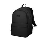Lenovo 16-inch Commuter Backpack B10, Lightweight 30L Laptop Backpack, Water-Resistant Travel Bag with 6 Storage Compartments, Anti-Theft Pocket & Luggage Strap, Fits Up to 16" Laptop, Black
