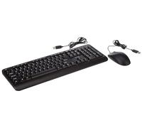 Lenovo 160 keyboard Mouse included Home/Office USB US English Black