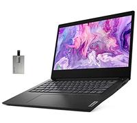 Lenovo 2020 IdeaPad 3 14.0" HD LED Non-Touchscreen Laptop PC, Intel Pentium Gold 6405U Dual Core Processor, 4GB DDR4 RAM, 128GB SSD, HDMI, Webcam, WiFi, Bluetooth 5, Windows 10 S, Black