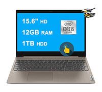 Lenovo 2021 Flagship Ideapad 3 Laptop Computer 15.6" HD Touchscreen Display Intel Quad-Core i5-10210U(Beats i7-8550U) 12GB DDR4 1TB HDD Webcam HDMI Dolby Win 10 + HDMI Cable