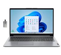 Lenovo 2022 IdeaPad 1 15.6" HD Laptop, Athlon Silver 3050U, 12GB RAM, 512GB PCIe SSD, AMD Radeon Graphics, HD webcam, HDMI, WIFI 6, Grey, Windows 11 S. 32GB Snowbell USB Card