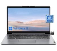Lenovo 2022 Premium Ideapad, 14" HD Screen Lightweight Laptop, Dual-Core Intel Celeron N4020 (Upto 2.8GHZ), 4GB RAM, 64GB eMMC, WiFi, Bluetooth, Webcam, Long Hours, Window 11S+HubxcelAccessory