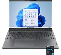 Lenovo 2022 Yoga 7i 16" 2.5K Touchscreen 2-in-1 Laptop, Intel Core i5-1240P, 8GB Memory, 2TB SSD, Iris Xe Graphics, Fingerprint, Backlit KB, Win11, Storm Grey, W/GaLiMu