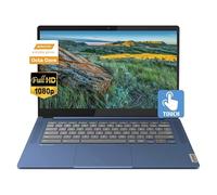 Lenovo 2023 Ideapad Slim 3, 14" (1920 x 1080) FHD Touchscreen Chromebook Slim Thin Laptop, 8-Core MediaTek Kompanio 520, 4GB RAM, 64GB eMMC, WiFi 6, Chrome OS, Abyss Blue, EAT 64GB Micro SD