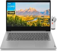 Lenovo 2023 Newest Ideapad 3i Laptop, 14 Inch FHD Display, Intel Core i3-1115G4 Processor, 8GB RAM, 128GB SSD, Intel UHD Graphics, Bluetooth, Webcam, Windows 11 in S Mode, Bundle with JAWFOAL