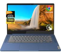 Lenovo 2023 Slim 3 Chromebook Laptop, 14" FHD Touch Screen for Student and Business, 8-Core MediaTek 520 Processor, 4GB RAM, 64GB eMMC, 256GB Micro SD, 13.5H Long Battery, Wi-Fi 6, Webcam, Chrome OS