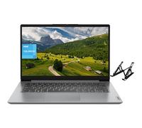 Lenovo 2024 - Business Laptop with Ideapad 1, 14" HD Display, Intel Celeron N4020, 4GB RAM, 128GB eMMC, Intel UHD Graphics, Wi-Fi 6, Windows 11 S, with Laptop Stand