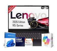 Lenovo 2025-2026 Edition 15.6" Touchscreen Business and Student Laptop, Intel Core i5-1335U(Outperforms i7-1255U), 16GB RAM, 512GB SSD, Wi-Fi 6, Ultra Slim Design, Long Battery Life, Windows 11-WOWPC