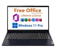 Lenovo 2025 IdeaPad 1 15.6" FHD Slim Thin Light Laptop Computer, AMD Ryzen 5 7520U, 8GB LPDDR5,256GB SSD,with Lifetime Office,WiFi 6, 9 hrs Battery Life,Abyss Blue, Windows 11 Pro
