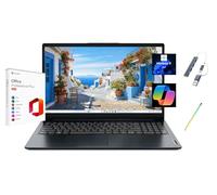 Lenovo 2025 Ideapad 1i 15.6" FHD Touchscreen Laptop, with Free Lifetime Microsoft Office 2024, Intel Core i5-1335U, 8GB RAM, 256GB SSD, Windows 11 Pro, Abyss Blue, Copilot, with USB Hub & Stylus Pen