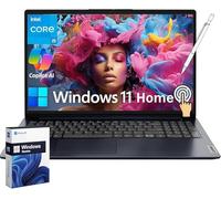 Lenovo 2025 IdeaPad Laptop, 15.6" FHD Touchscreen, 13th Gen Intel 10-Core i5-1335U, 16GB RAM, 512GB SSD, Intel Iris Xe Graphics, AI-Copilot, Wi-Fi 6, Numeric Keypad, Windows 11 Home, w/Stylus Pen
