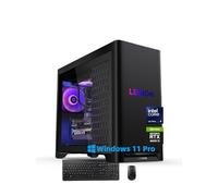 Lenovo 2025 Legion Tower 5i Gen 10 Gaming Desktop, Core 24 Ultra 9 275HX Processor, GeForce RTX 5070 Ti 16GB GDDR7, 200W 240mm Liquid Cooling, 64GB DDR5 RAM, 1TB SSD, Keyboard & Mouse, Win 11 Pr