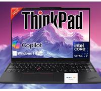 Lenovo 2025 ThinkPad E16 Gen 2 Business Laptop, Intel Core Ultra 7 155U (>i7-13700H), 64GB DDR5 RAM, 1TB SSD, 16" FHD Display, Backlit KB, Fingerprint, Win 11 Pro, w/WOWPC Recovery USB