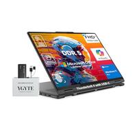 Lenovo 2025 Yoga 7i 2 in 1 Laptop Touchscreen|16" FHD+ 360 Foldable Touch Screen Convertible|Intel Core Ultra 7, 16GB DDR5 RAM 512GB SSD+512GB Portable SSD|Windows 11 Pro Lifetime Office|Backlit|FP