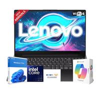 Lenovo 2026 Business and Student Laptop, Intel Powerful Processor, 16GB DDR5, 512GB PCIE, 15.6" FHD Anti-Glare Display, Fast Charging Speed, 14.5-Hour Battery Life, Windows 11 Pro with MS 365 for Web