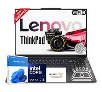 Lenovo 2026 Newly Released 16" WUXGA Thinkpad E16 Business Workstation Laptop, Intel Core Ultra 5 125U(Outperforms i7-1335U), 16GB RAM, 512GB PCIE, Backlit Keyboard, Fingerprint Reader, Windows 11 Pro