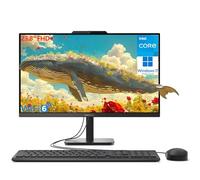 Lenovo 24 23.8" FHD All-in-One Desktop Computer for Home Office, Intel 4-Core Processor (Beat i3-1110G4), 32GB DDR4 RAM, 1TB PCIe SSD, WiFi 6, Bluetooth, Business AIO, Windows 11 Pro, Vent-Hear