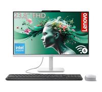 Lenovo 24" A100 All-in-One Desktop Computer, 8-core Intel Core i3-N305 CPU | 16GB RAM, 256GB SSD, Wi-Fi 6, HDMI, Wired Keyboard & Mouse, Windows 11 Pro