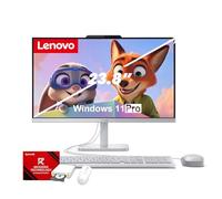 Lenovo 24 All-in-One Desktop Computer 2026, Intel N100 Processor, 23.8" FHD Anti-Glare Display, WiFi 6, HDMI, Win 11Pro, w/Wired Keyboard and Mouse(16GB DDR4 RAM, 1TB SSD)