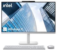 Lenovo 24" FHD All-in-One Desktop Computer for Home & Office, Intel Processor, 32GB RAM, 4TB PCIe SSD, Vent-Hear, WiFi 6, Bluetooth 5.2, HDMI, Business AIO, Wireless Keyboard & Mouse, Windows 11