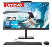 Lenovo 24" FHD All-in-One Desktop Computer, Intel 4-Core Processor (Beats i3-1110G4), 32GB RAM, 4TB PCIe SSD, HDMI, WiFi 6, RJ45, Bluetooth, Business AIO, Vent-Hear, Keyboard & Mouse, Windows 11 Pro