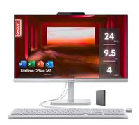 Lenovo 24" FHD All-in-One Desktop Computer with Lifetime Office 365 for The Web • 32GB RAM • 1TB SSD • Intel 4-Core • Wired Keyboard and Mouse • Windows 11 Pro