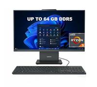 Lenovo 24" ThinkCentre All-in-One Desktop Computer • 6-core AMD Ryzen 5 Processor • 16GB DDR5 • 1TB Storage (512GB SSD + 512GB External) • Wi-Fi 6 • HDMI in&Out • Wired KB&Mouse • Windows 11 Pro