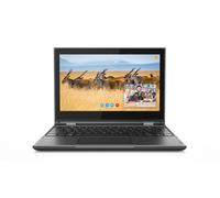 Lenovo 300e 2nd Gen (AMD) AMD 3000 3015e Hybrid (2-in-1) 29.5 cm (11.6") Touchscreen HD 4 GB DDR4-SDRAM 64 GB eMMC Wi-Fi 6 (802.11ax) Windows 10 Pro Black