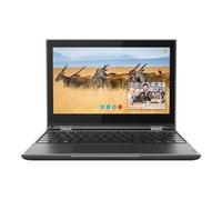 Lenovo 300e LPDDR4-SDRAM Hybrid (2-in-1) 29.5 cm (11.6") 1366 x 768 pixels Touchscreen Intel Celeron N 4 GB 64 GB eMMC Win 10 Pro Education Black